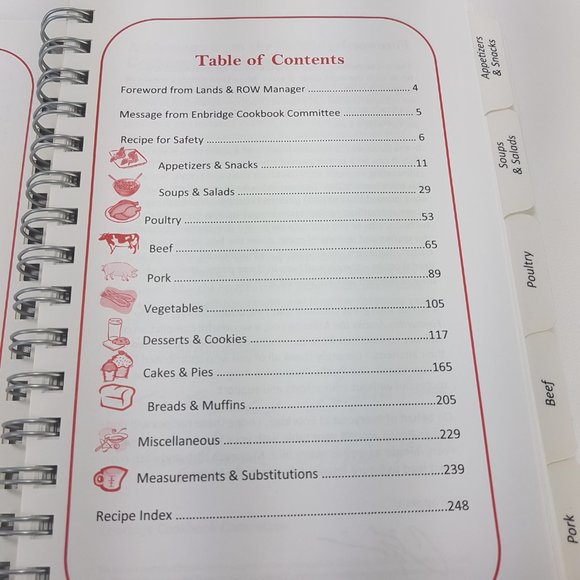 Vintage ENBRIDGE Cookbook Sharing Family Favourites Across the Miles - Picture 9 of 16